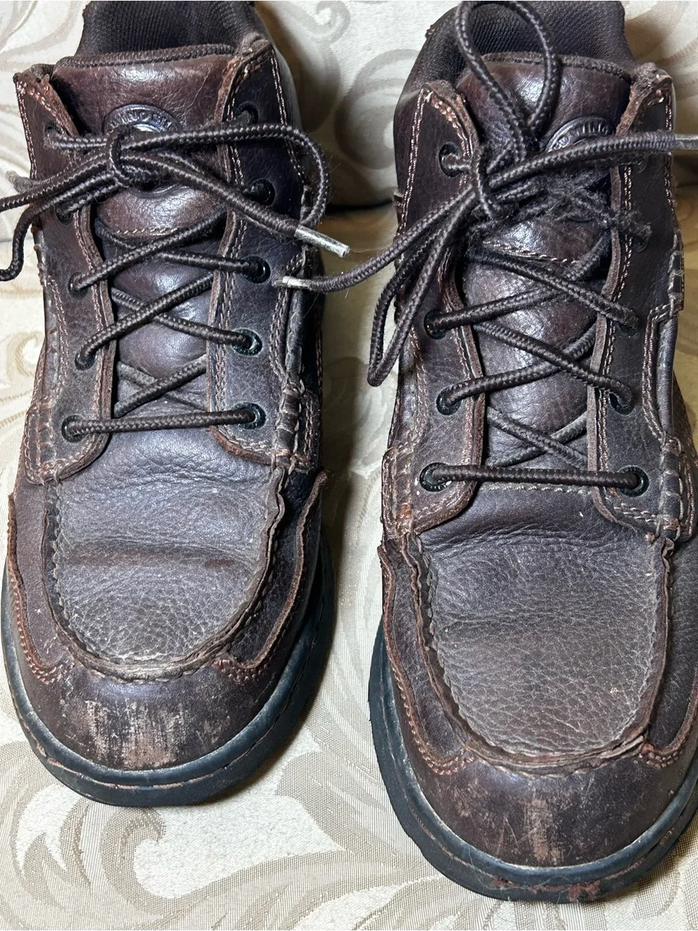 Redwing Irish Countryside Men's 8 Chukka Boots Brown Leather Weatherproof Shoes